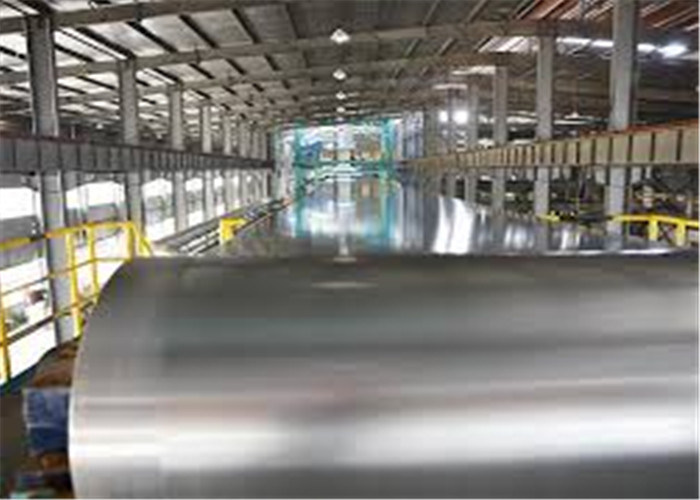 Polished Hot Dipped Galvanized Steel Coils / SS400 Steel Strip Coil